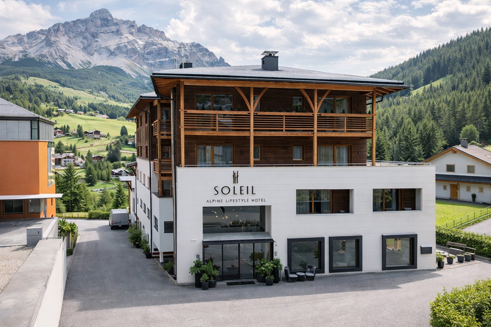 Alta Badia mountains